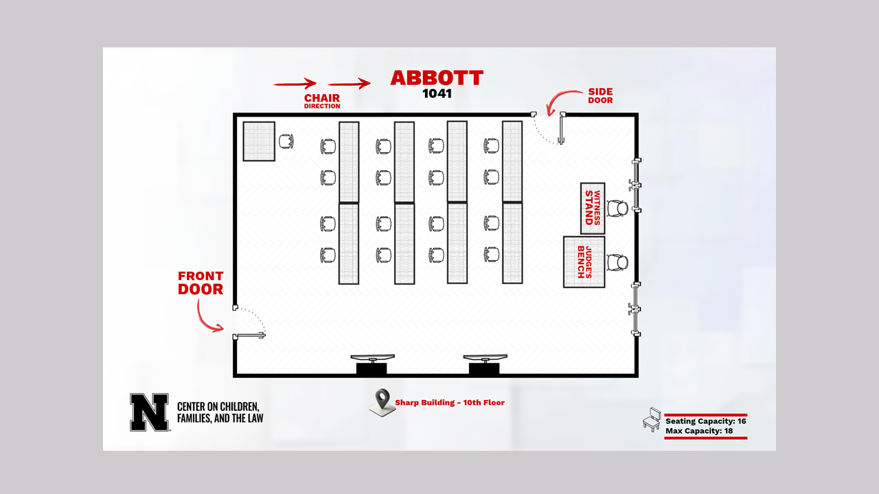 Abbott Training Room layout
