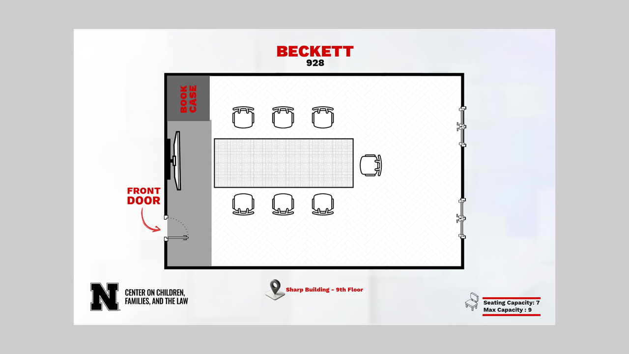 Beckett room layout
