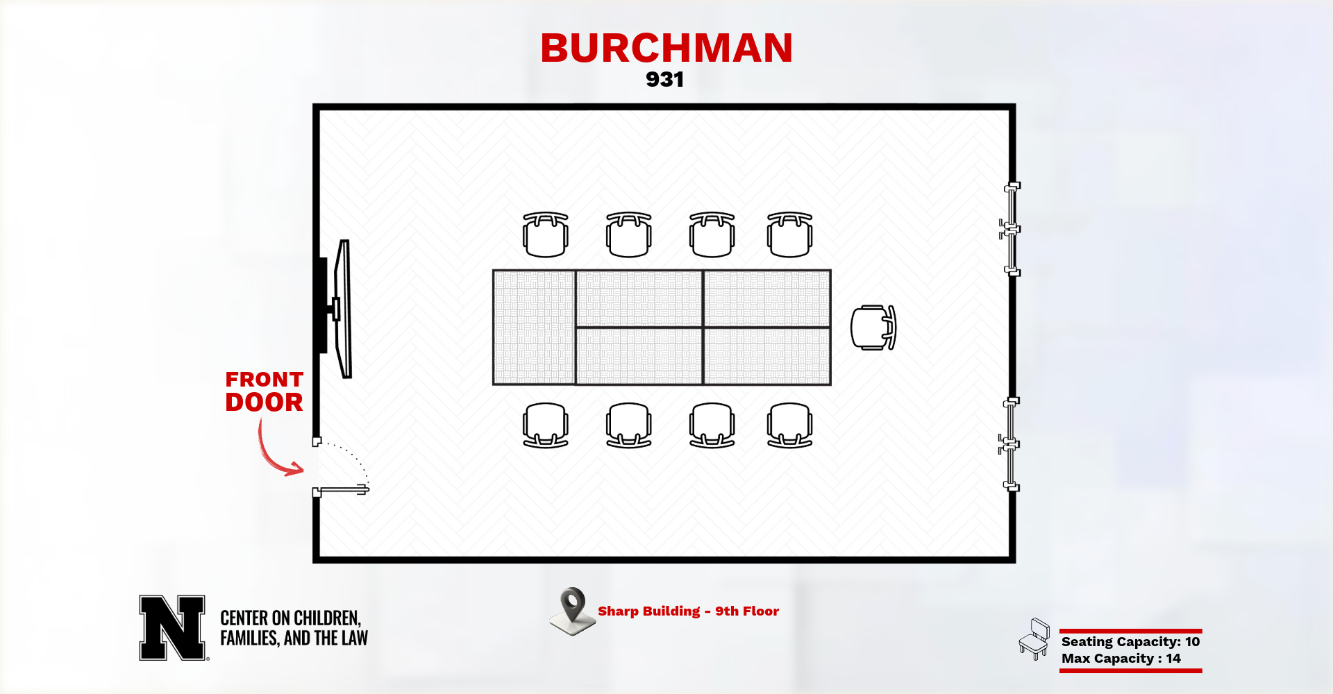 Burchman Room Layout