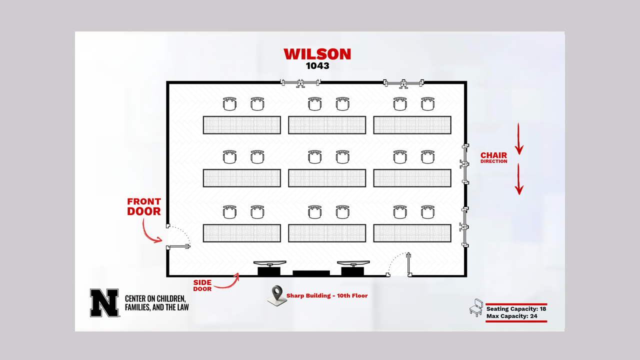 Wilson Training Room layout