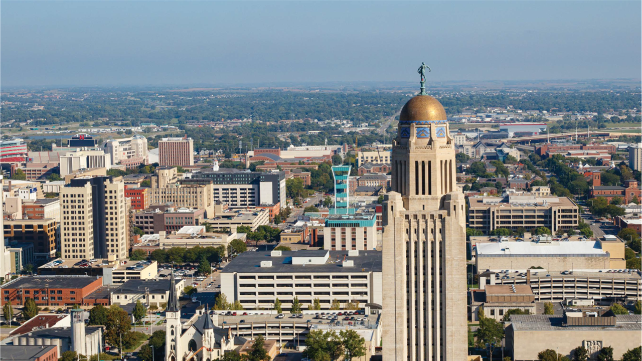 Lincoln skyline and capital