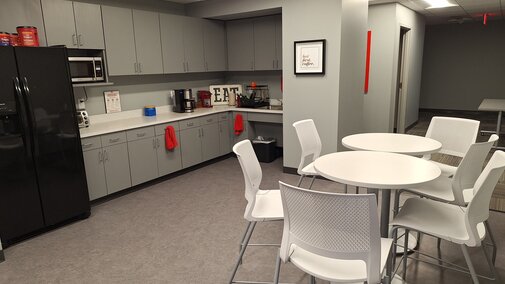 9th floor break area