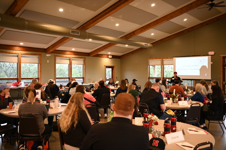 Group of individuals being trained